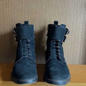 FENDI Zucca Black Suede Men’s Boots​​​​​​​​​​​​​​